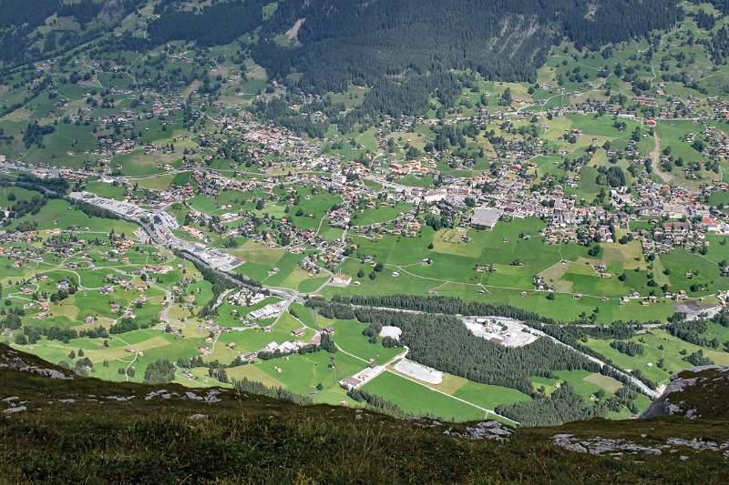 Grindelwald von Wanderweg aus