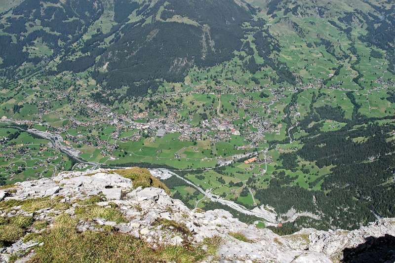 Grindelwald von Ostegghütte aus