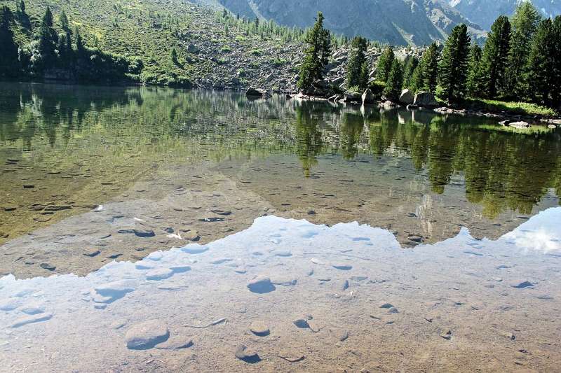 Klares, kaltes Wasser von Lagh da Val Viola