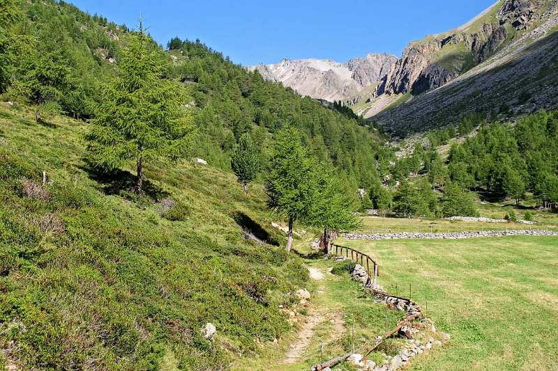 Val Mera in der Nähe von Val Camp