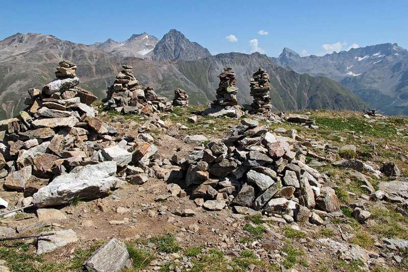 Auf dem Piz Campasc