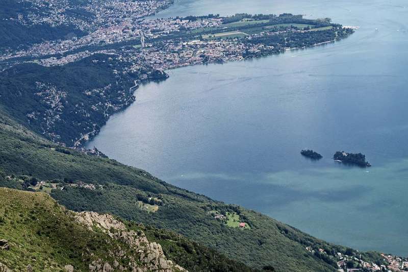 Ascona von Abstieg aus