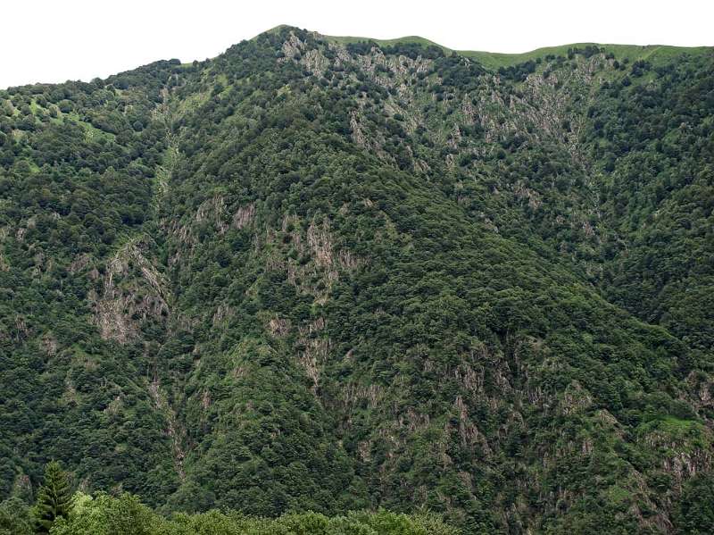 Kurze Ausflug nach Cicogna. Steile Hänge im Nationalpark Valle Grande