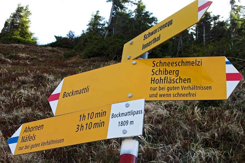 Auf dem Bockmattlipass