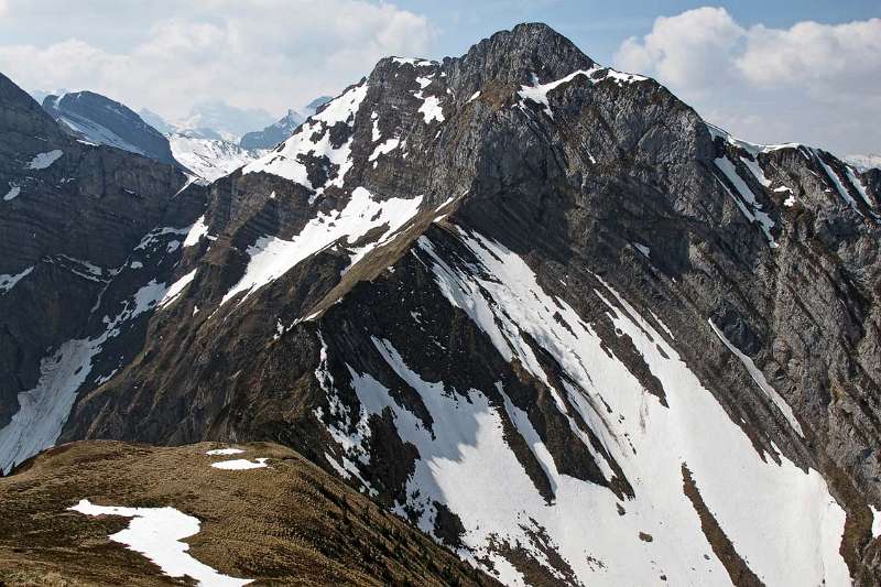 Schiberg und Bockmattlipass unten