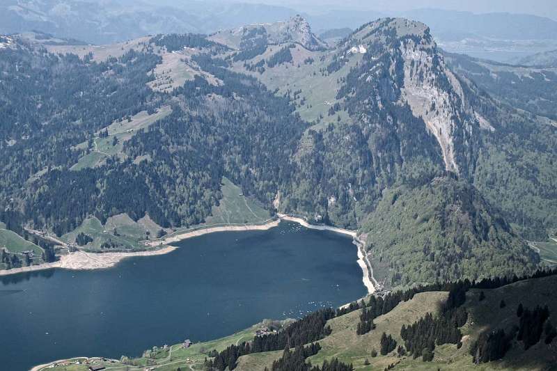 Wägitalersee und Gross- und Chli Aubrig