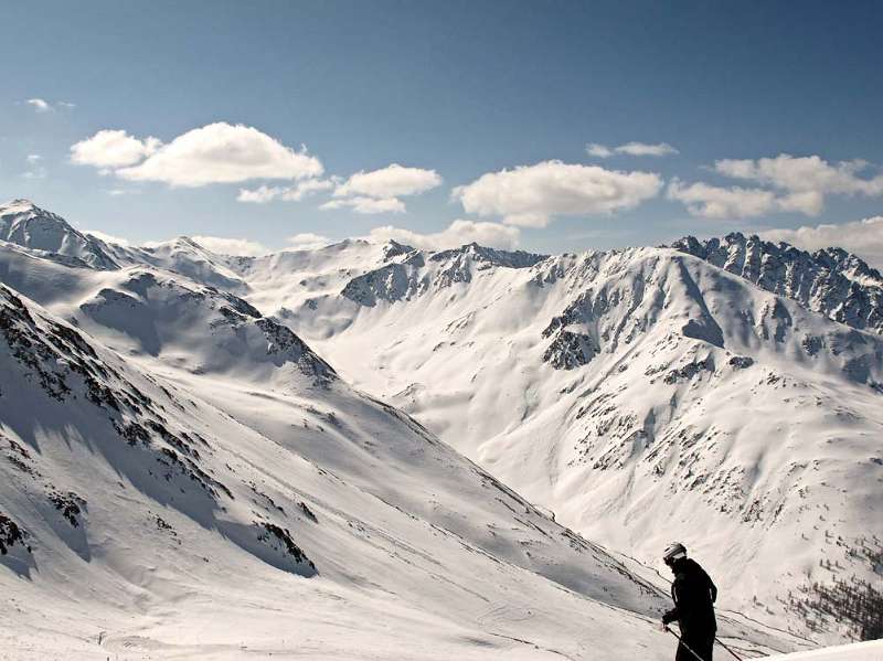 Das Skigebiet Nauders