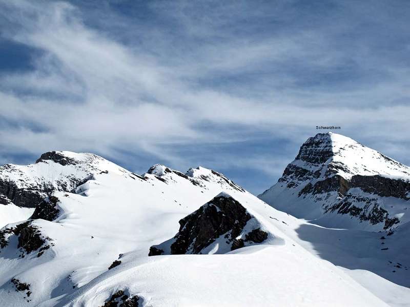 Schwarzhorn und Wildgärst