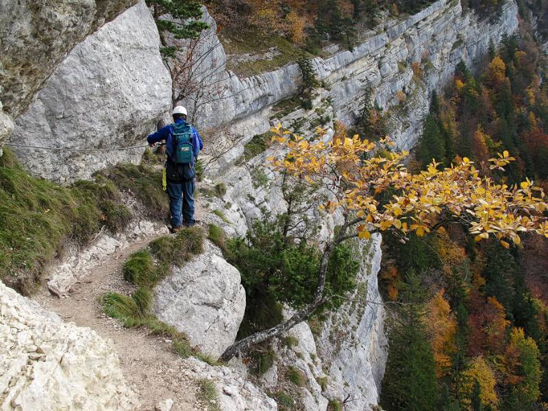 Der erster Abschnitt ist noch ganz bequem