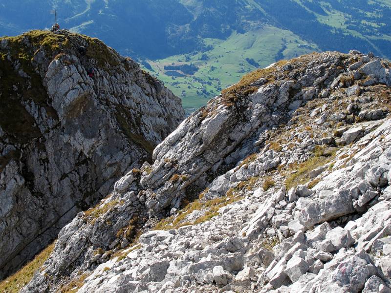 Süd- und Nordgipfel von Wildhuser Schafberg