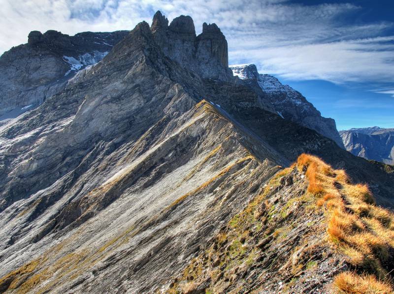 Blick SW - Zwölfihorn von Mittaghorn aus
