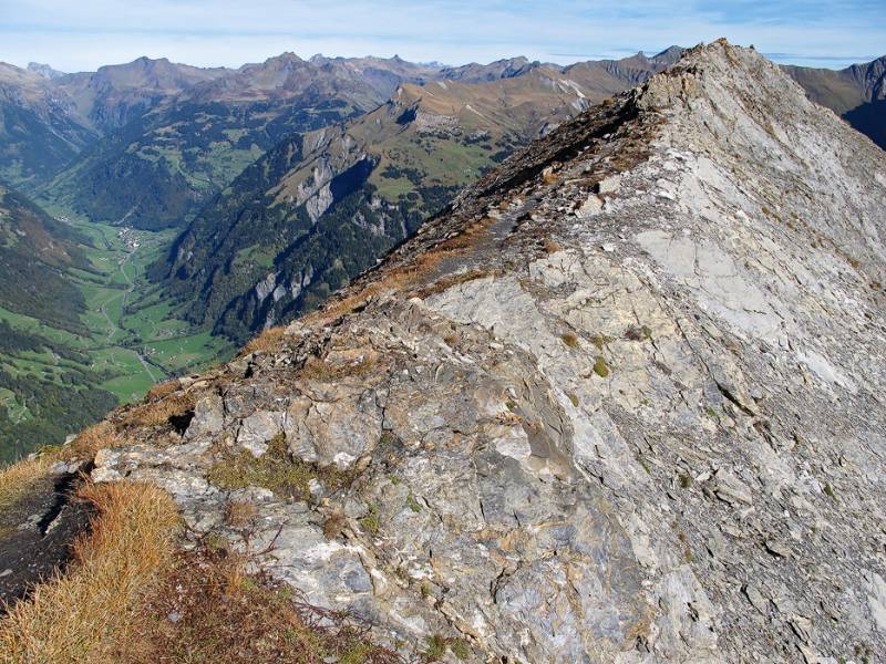 Blick zurück auf das Mittaghorn
