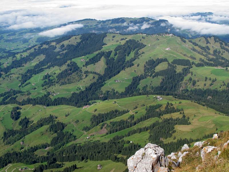 Blick nach NW Richtung Marbach