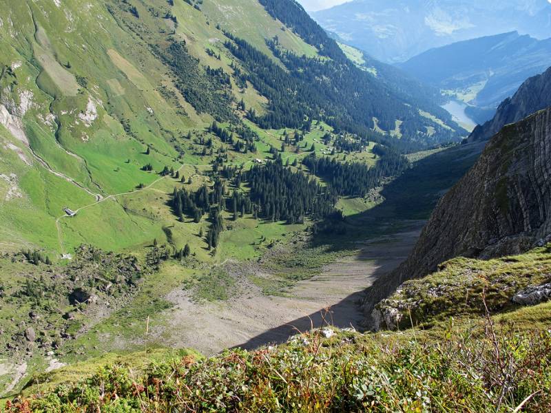 Blick nach Ahornen und Obersee