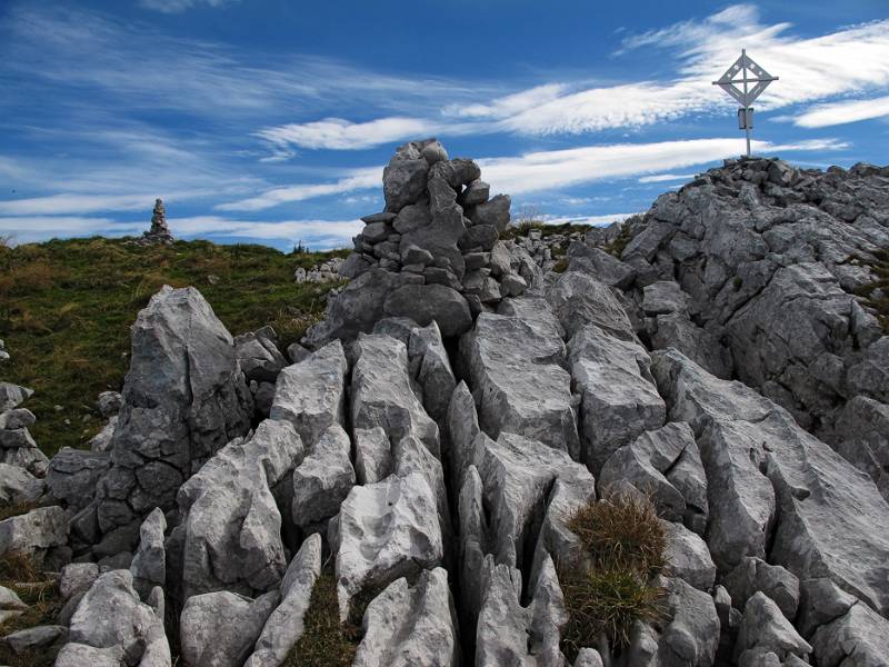 Auf dem Gipfel von Schiberg