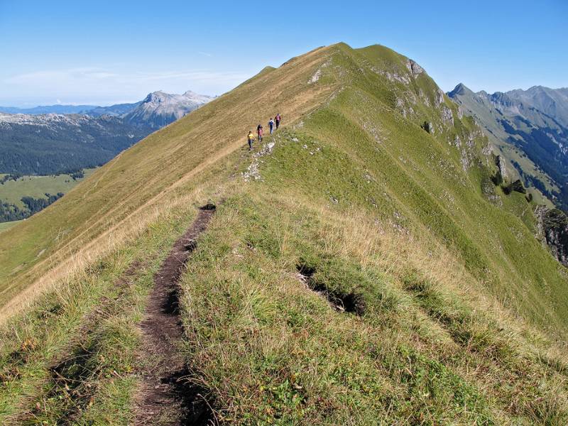 Unterwegs weiter zum Augstmatthorn