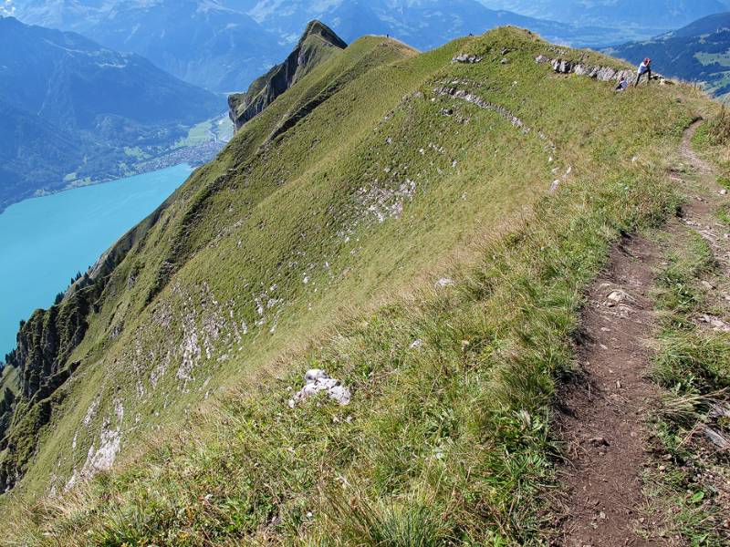 Blick entlang dem Grat Richtung Suggiture