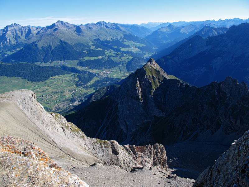 Blick Richtung Samnaun