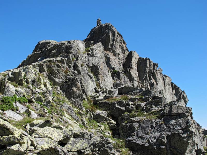 Der Süd-Gipfel von Mittaghorn