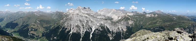 Panorama des Gebiets Splügen ► Zum interaktiven Panorama