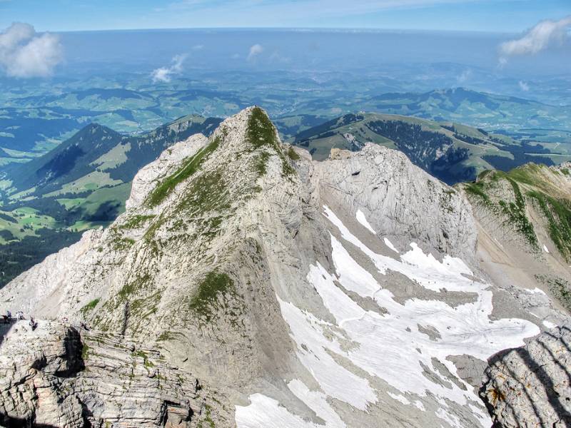 Girenspitz und Blau Schnee rechts