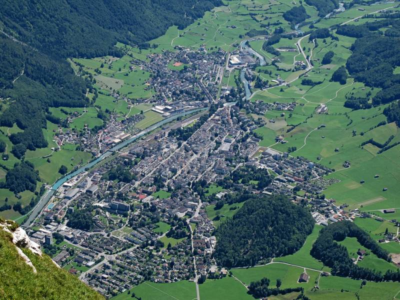 Glarus von Höchnase aus