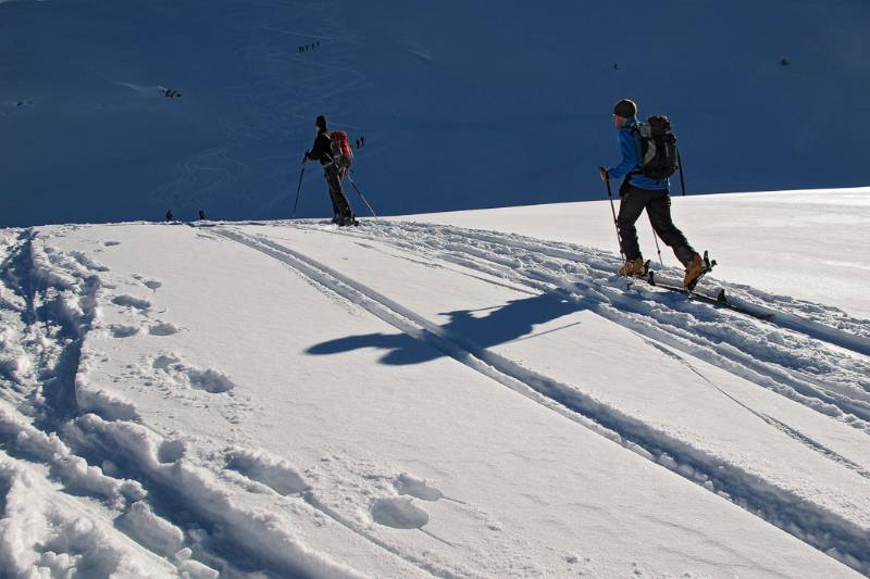 An der Grenze zwischen Sonne und Schatten