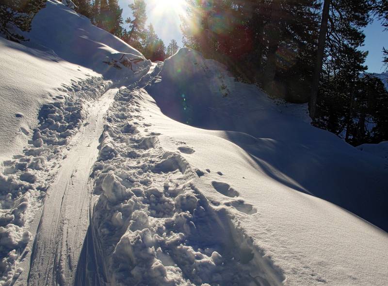 Viel Schnee und Sonne - echtes Winter Feeling