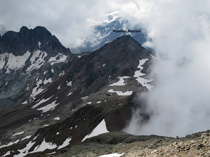 Das nächste Ziel - Radüner Rothorn