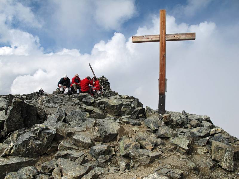 Auf dem Schwarzhorn