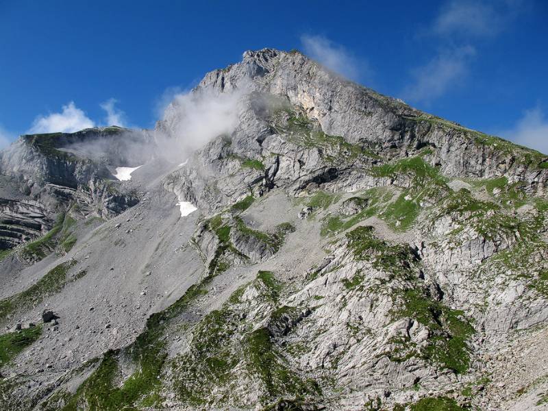 Blick Richtung Grat von Sunnigen Stöck