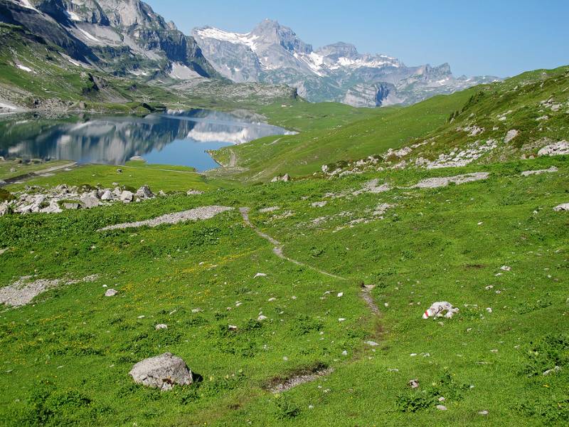 Blick zurück auf Glattalpsee