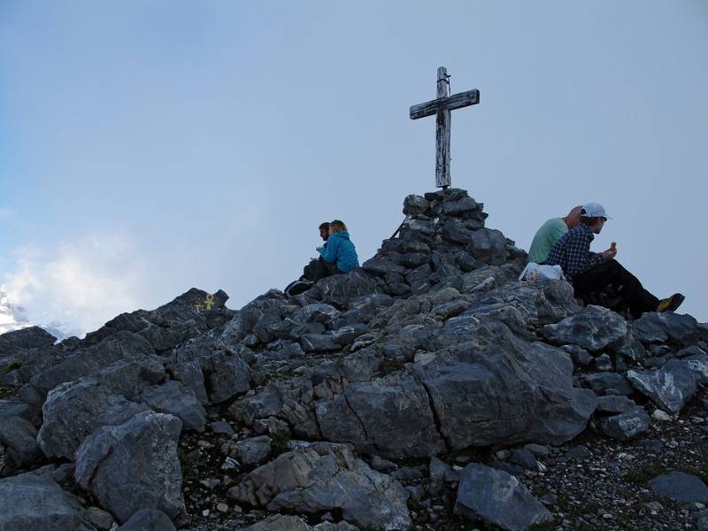 Das Gipfelkreuz von Ortstock