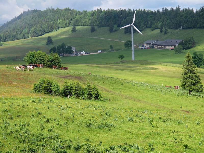 Der Bauernhof mit Energieselbstversorgung