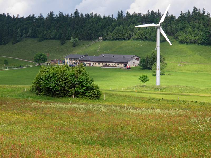 Der Bauernhof mit Energieselbstversorgung