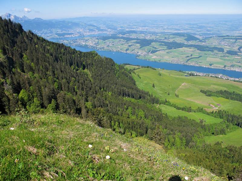 Vierwladstättersee und Luzern