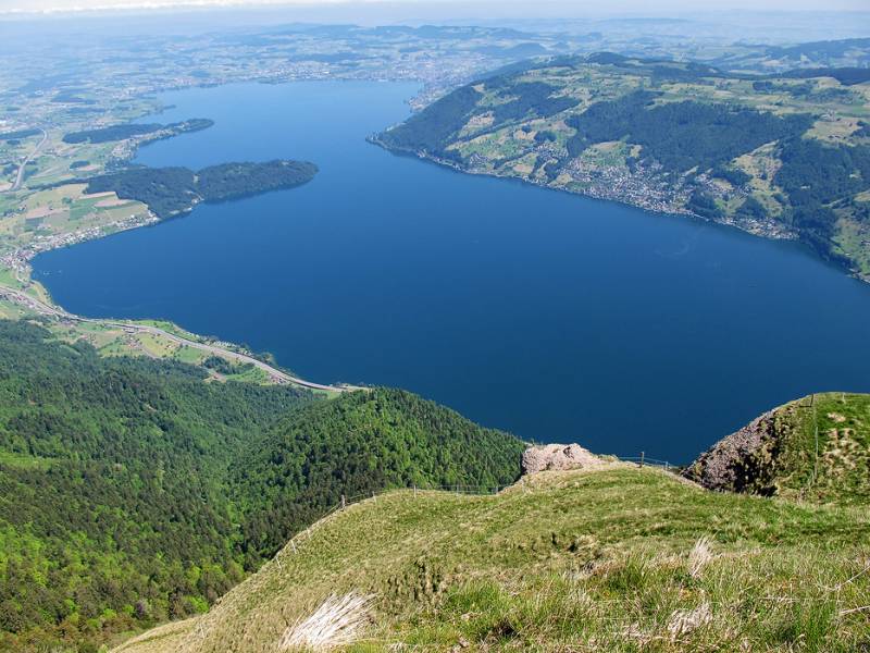 Sensationelle Ausschten von Wanderroute aus