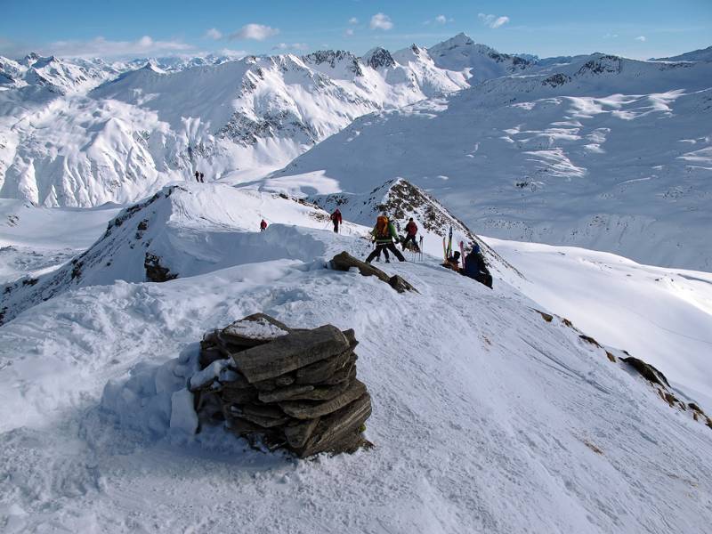 Auf dem Gipfel