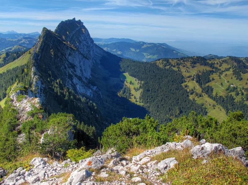 Brüggler und Chöpfenberg von Wangeten aus