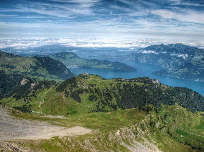 Vierwaldstättersee und Klewenalp