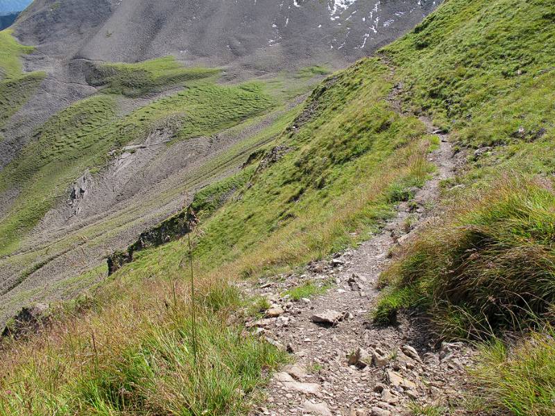 Abstieg ins Gitschenental