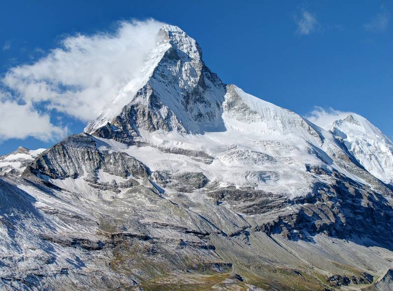 Matterhorn von Höhbalmen aus