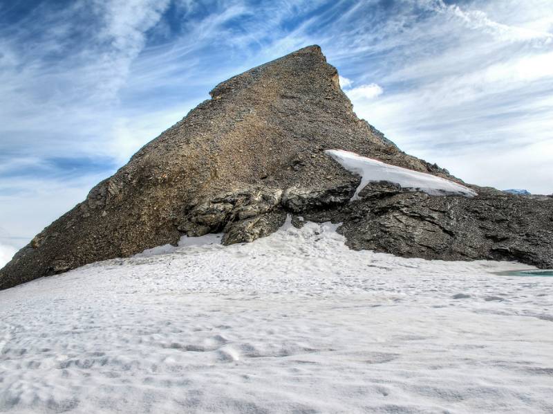 Die SW-Flanke von Mettelhorn