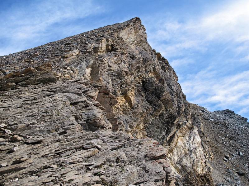 Mettelhorn mit steiler SO-Flanke