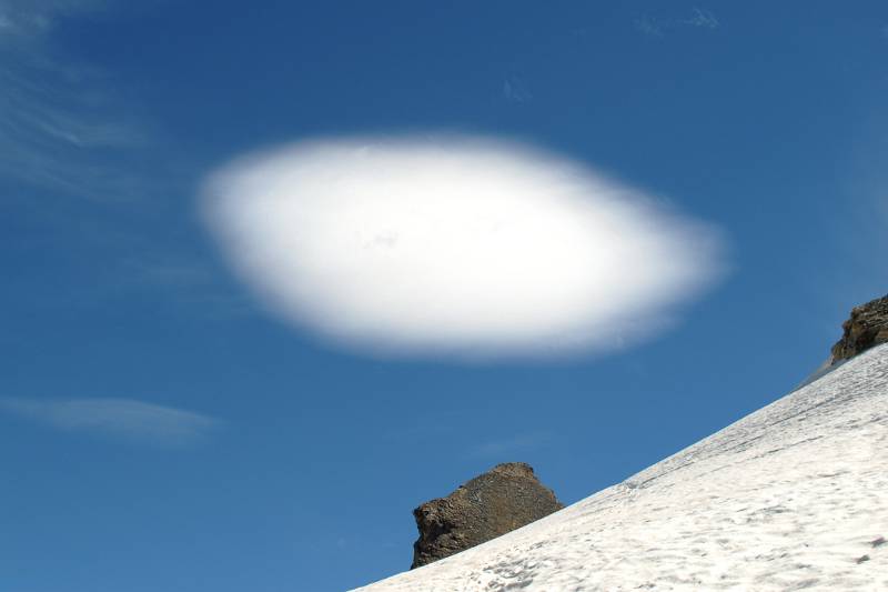 Föhn-Wolke über Mettelhorn