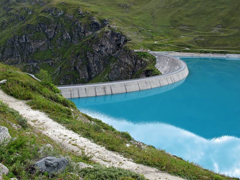 Start am Lac de Moiry