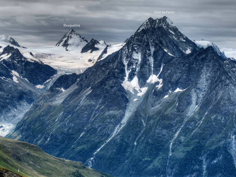 Blick von Col de Torrent