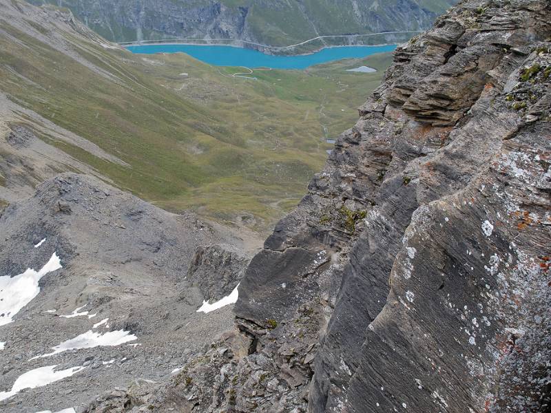 Lac de Moiry von Sasseneire gesehen