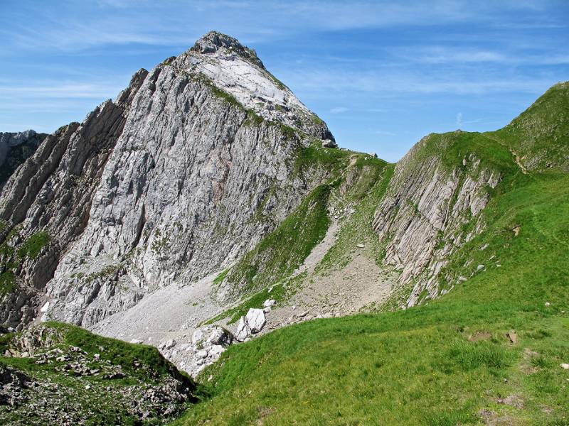 Der Gipfel von Silberplatten