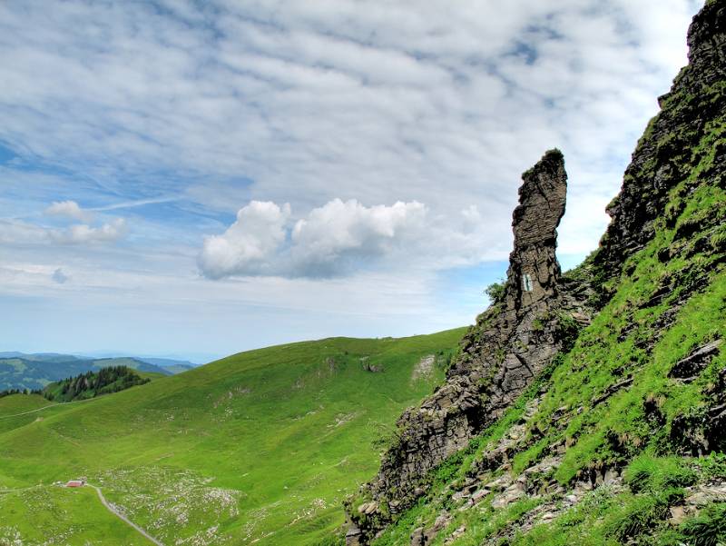 Auf dem Weg zum Schülberg